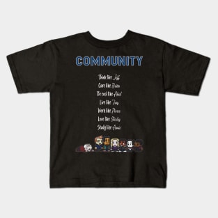 To be like Community · TV show black Kids T-Shirt